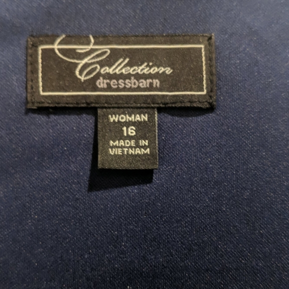 Midnightt blue cocktail dress - Picture 2 of 3